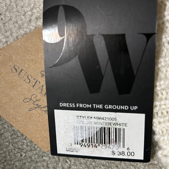 NWT Nine West Fair Isle Knit Infinity Scarf Women's - Picture 5 of 6